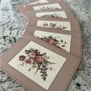 Vintage Pimpernel Placemats Set of 6